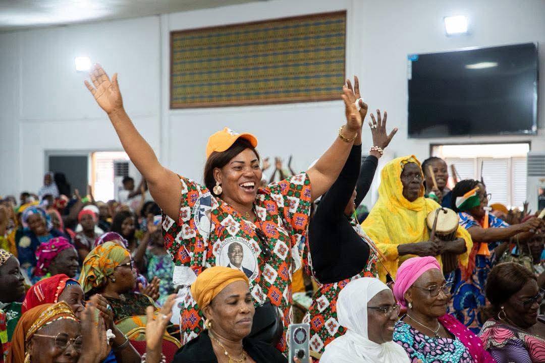 Cérémonie d'investiture de l'équipe régionale de campagne du RHDP Cocody