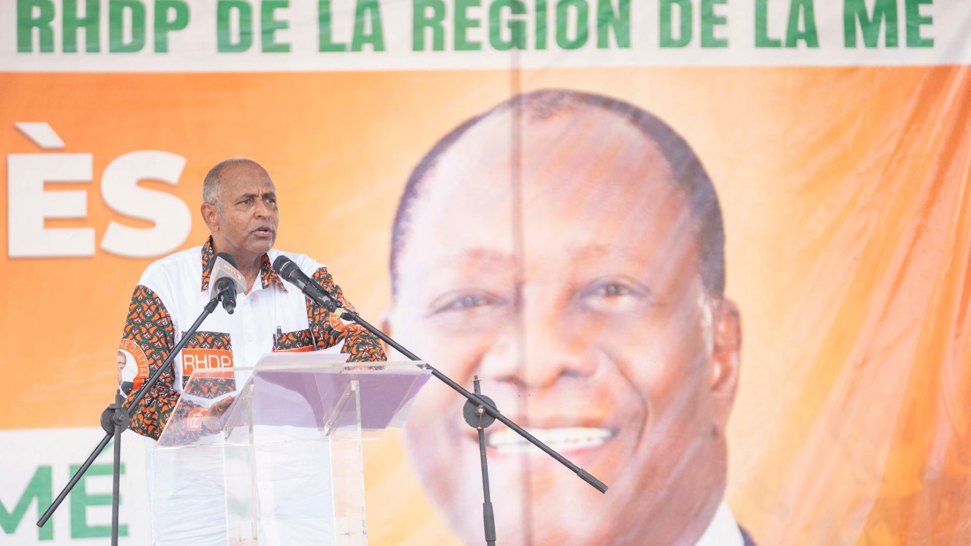 PRÉ-CONGRÈS DU RHDP DE LA RÉGION DE LA MÉ 