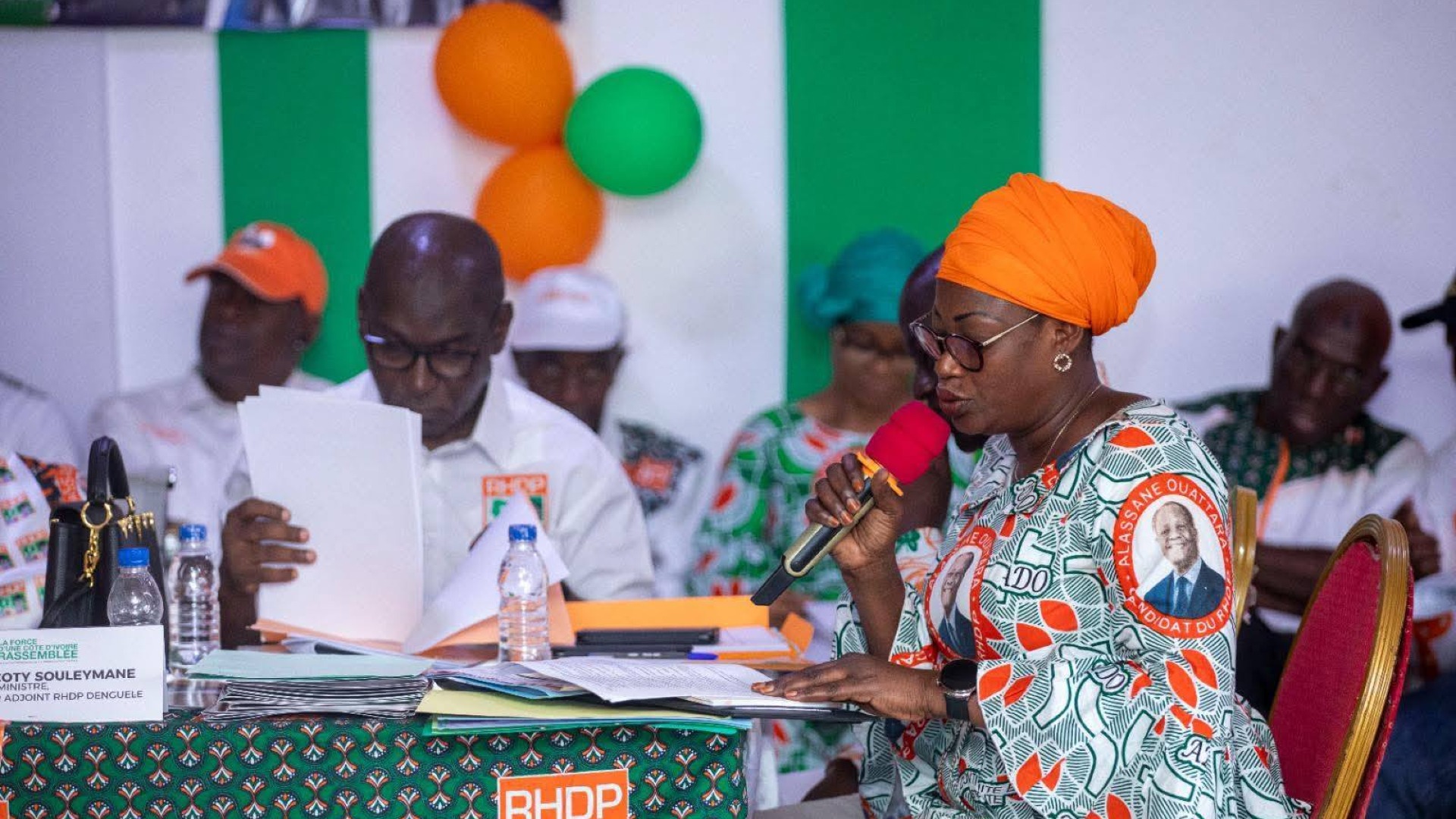 Pré-congrès RHDP dans le Denguélé