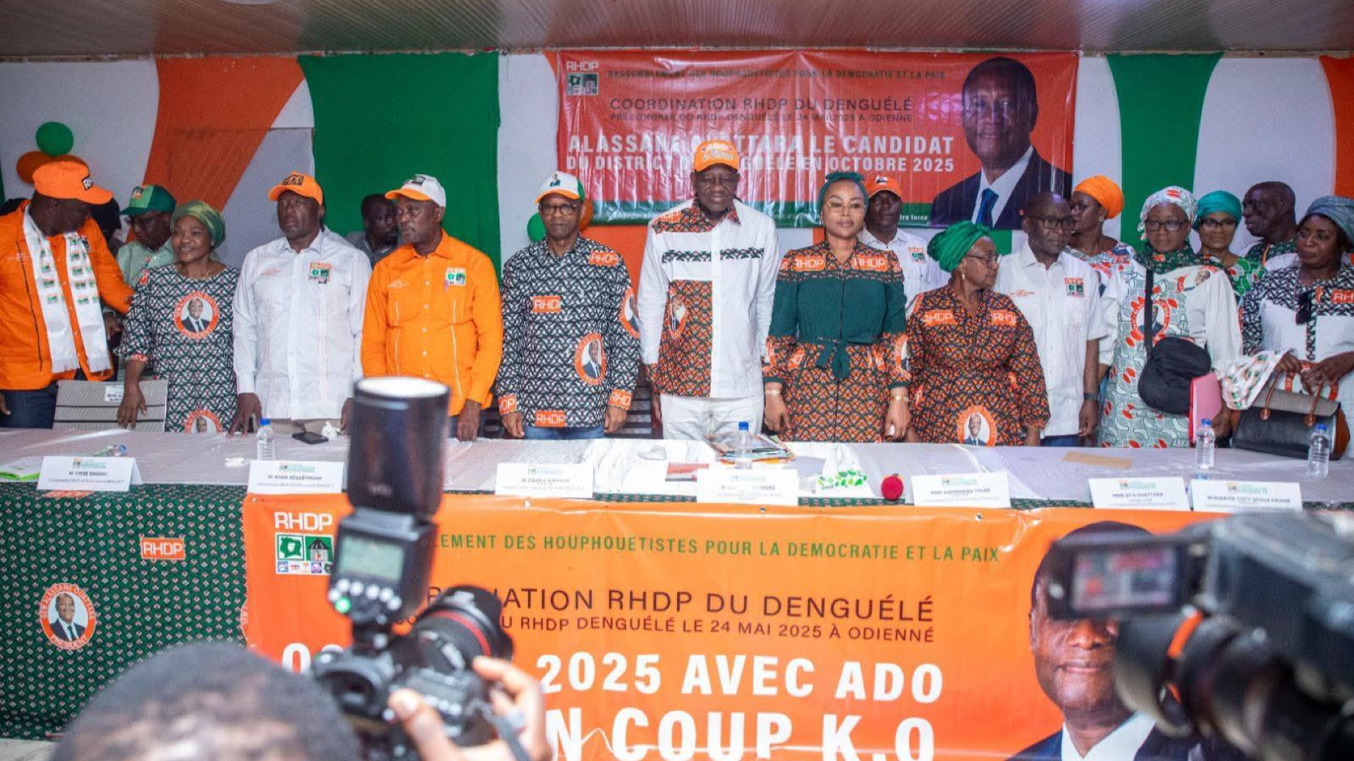 Pré-congrès RHDP dans le Denguélé