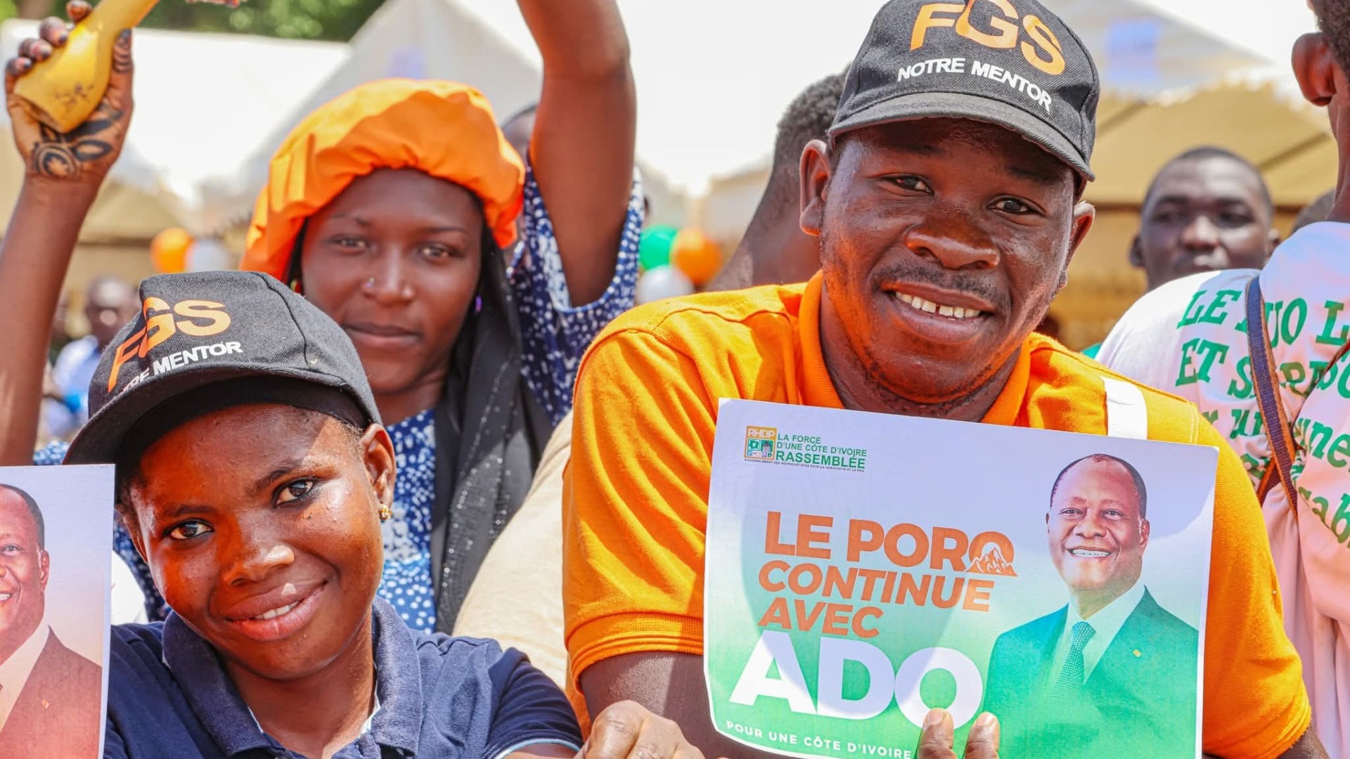 Pré-congrès RHDP : le Poro démontre sa force
