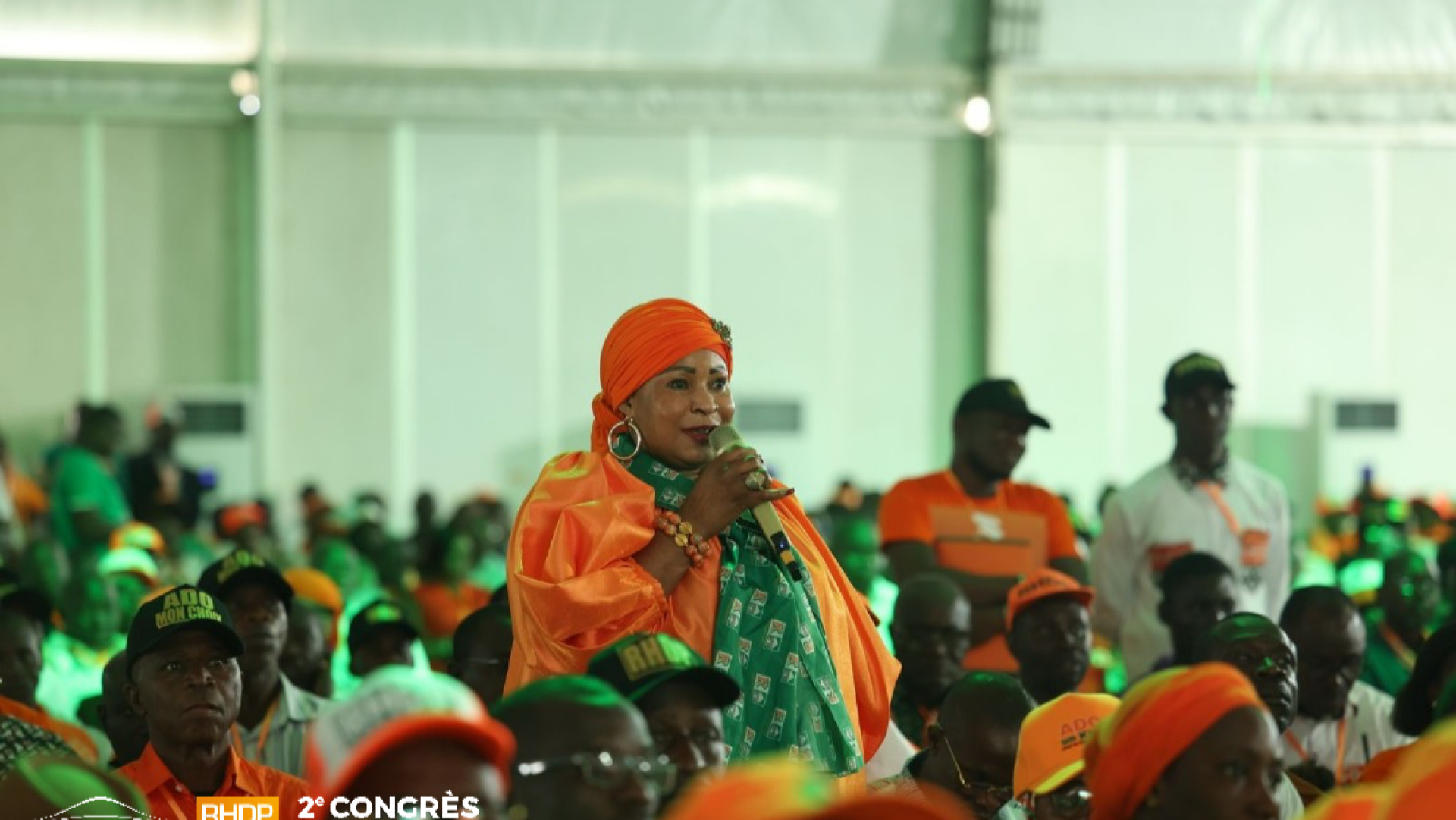 Congrès du RHDP : Une Première Journée axée sur la Mobilisation et la Candidature d'Alassane Ouattara