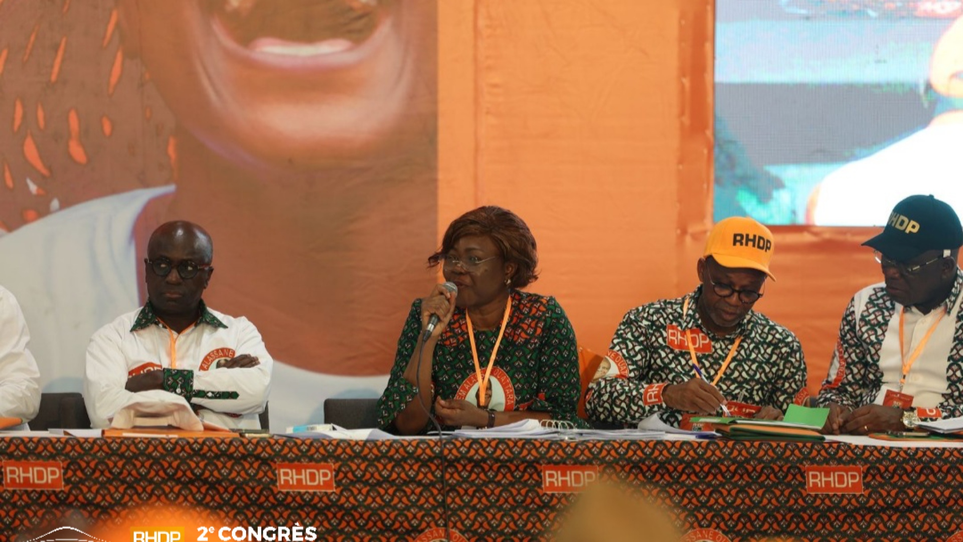 Congrès du RHDP : Une Première Journée axée sur la Mobilisation et la Candidature d'Alassane Ouattara