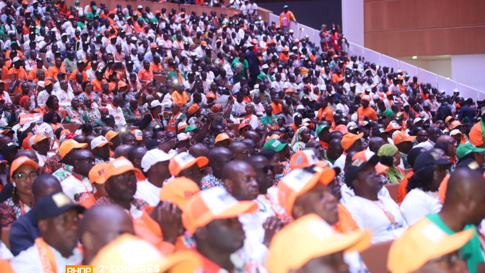Congrès du RHDP : Une Première Journée axée sur la Mobilisation et la Candidature d'Alassane Ouattara
