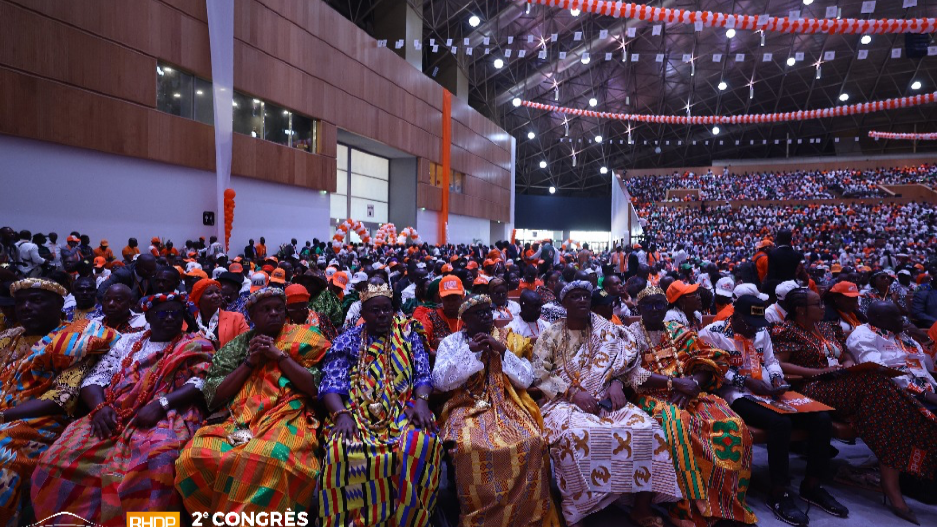 Congrès du RHDP : Une Première Journée axée sur la Mobilisation et la Candidature d'Alassane Ouattara