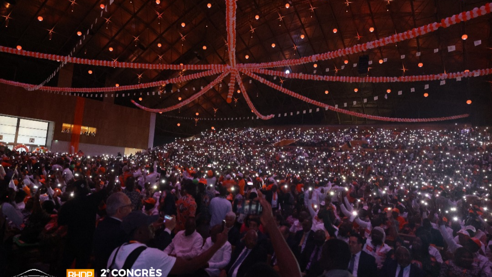 Congrès du RHDP : Une Première Journée axée sur la Mobilisation et la Candidature d'Alassane Ouattara