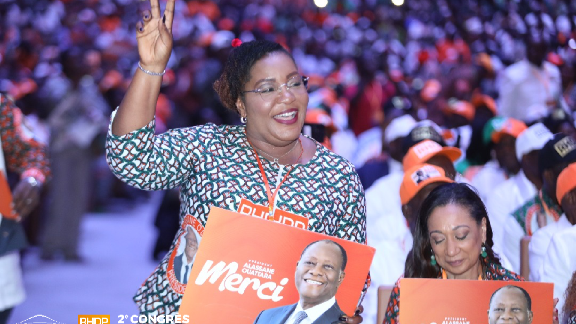 Congrès du RHDP : Une Première Journée axée sur la Mobilisation et la Candidature d'Alassane Ouattara