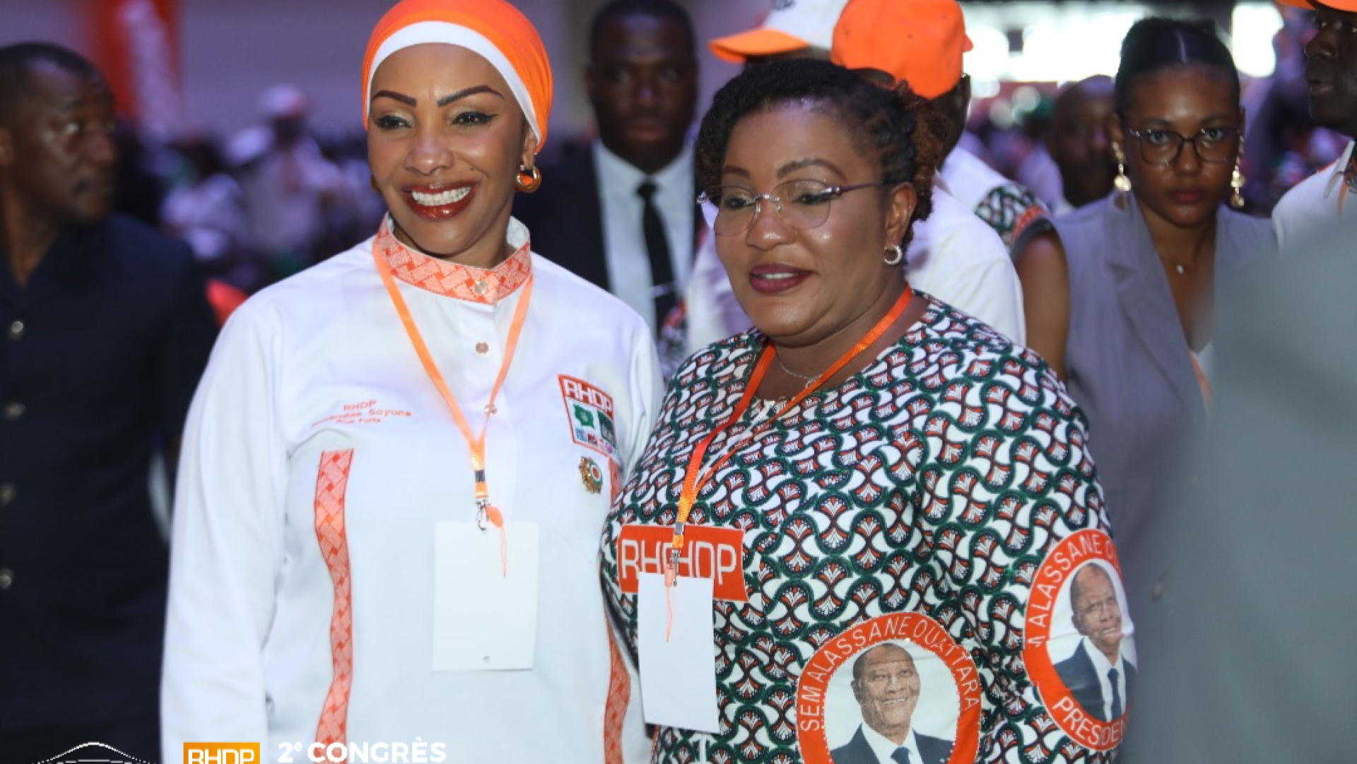 Congrès du RHDP : Une Première Journée axée sur la Mobilisation et la Candidature d'Alassane Ouattara