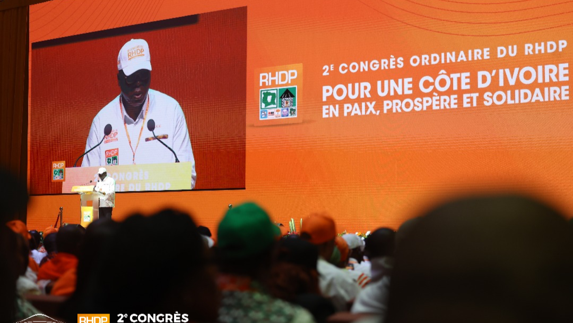 Congrès du RHDP : Une Première Journée axée sur la Mobilisation et la Candidature d'Alassane Ouattara