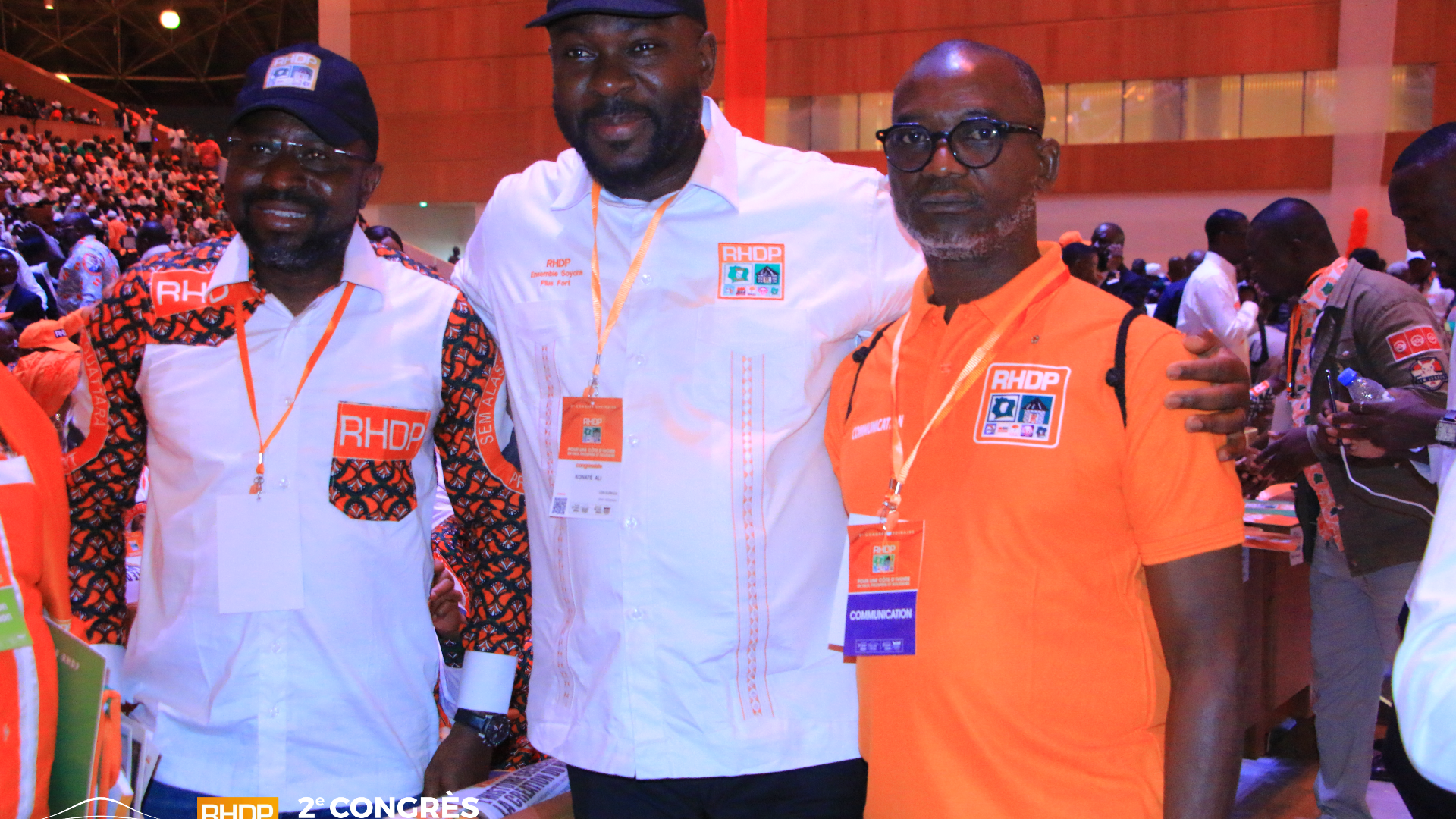 Congrès du RHDP : Une Première Journée axée sur la Mobilisation et la Candidature d'Alassane Ouattara
