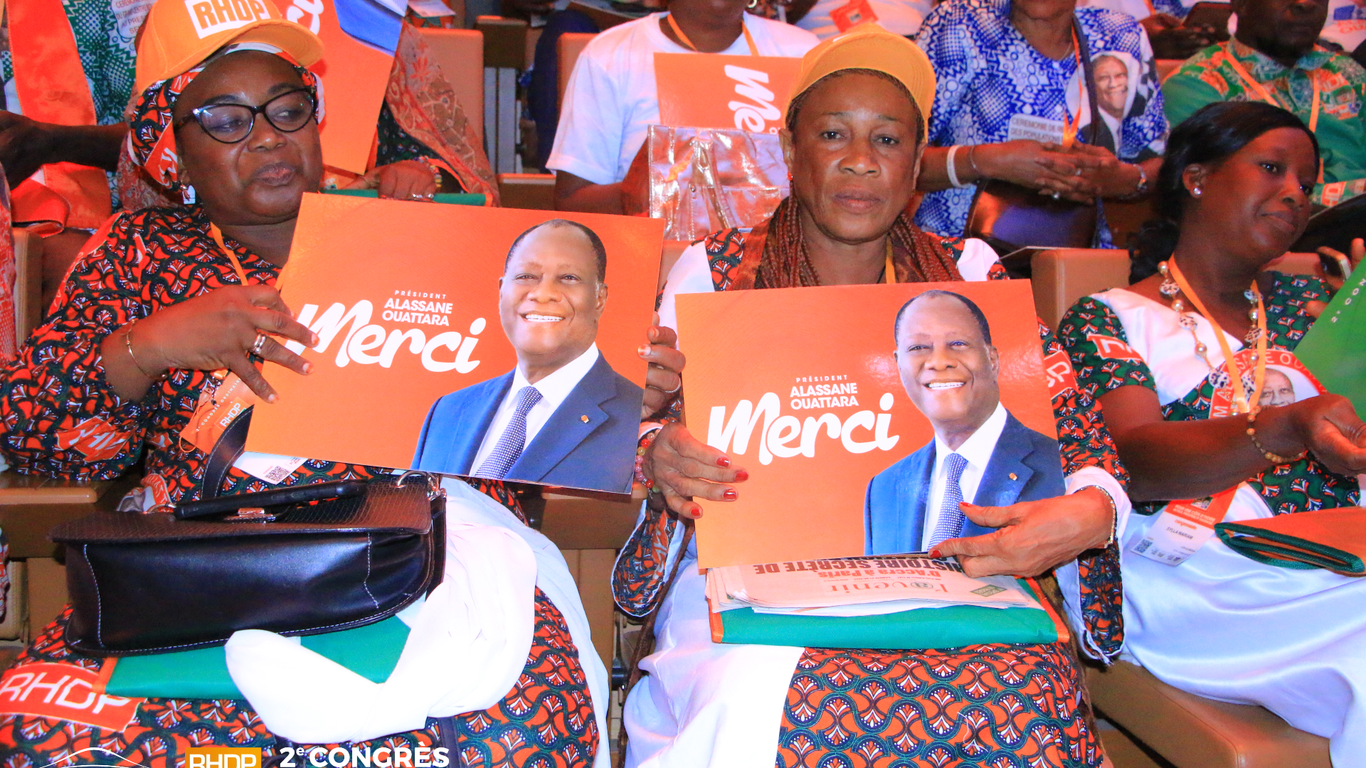 Congrès du RHDP : Une Première Journée axée sur la Mobilisation et la Candidature d'Alassane Ouattara