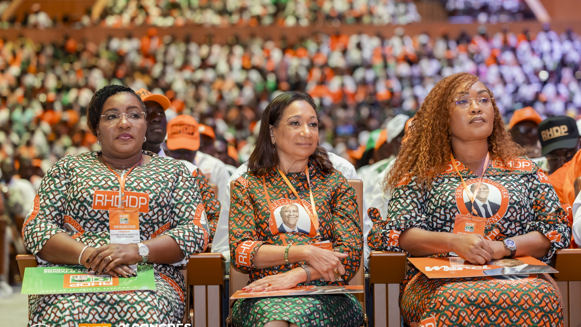 Congrès du RHDP : Une Première Journée axée sur la Mobilisation et la Candidature d'Alassane Ouattara