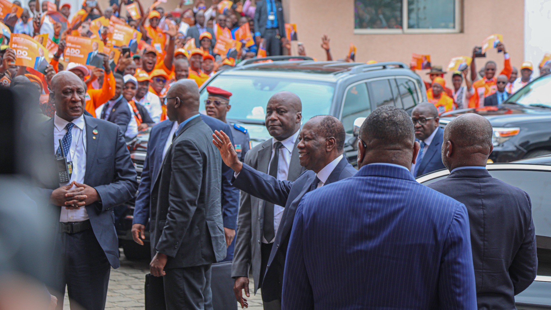 Dépot de Candidature du Président Alassane Ouattara pour l’élection présidentielle de 2025