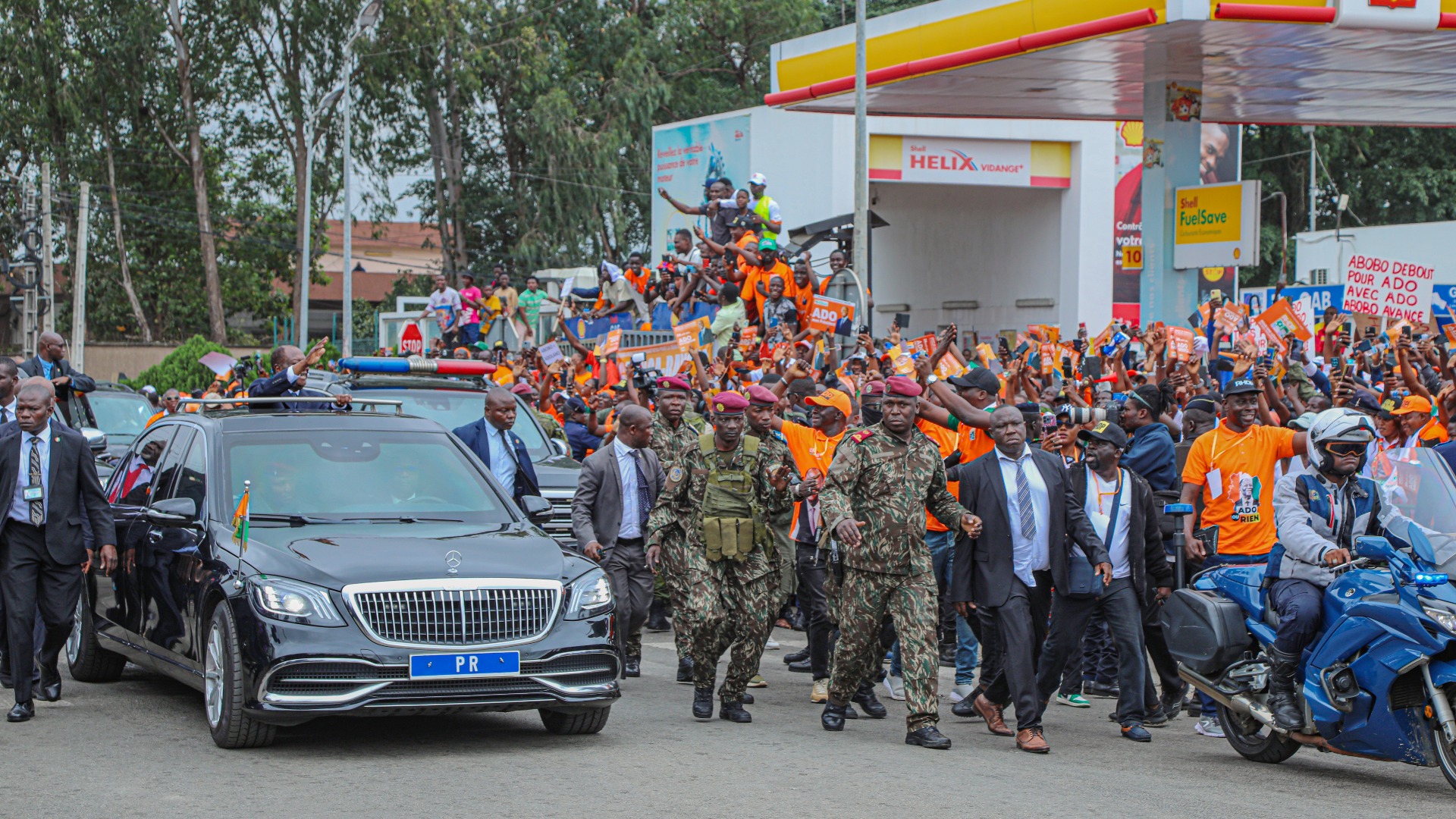 Dépot de Candidature du Président Alassane Ouattara pour l’élection présidentielle de 2025