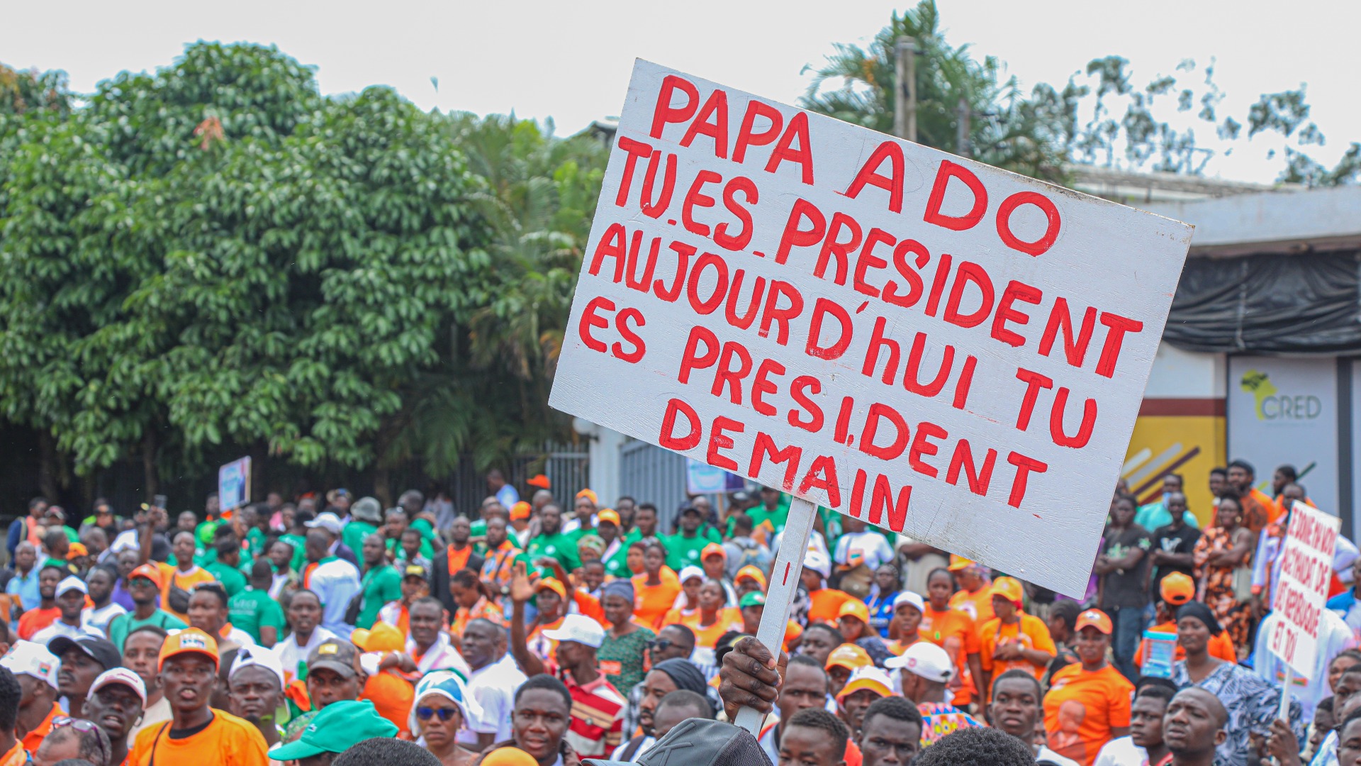 Dépot de Candidature du Président Alassane Ouattara pour l’élection présidentielle de 2025