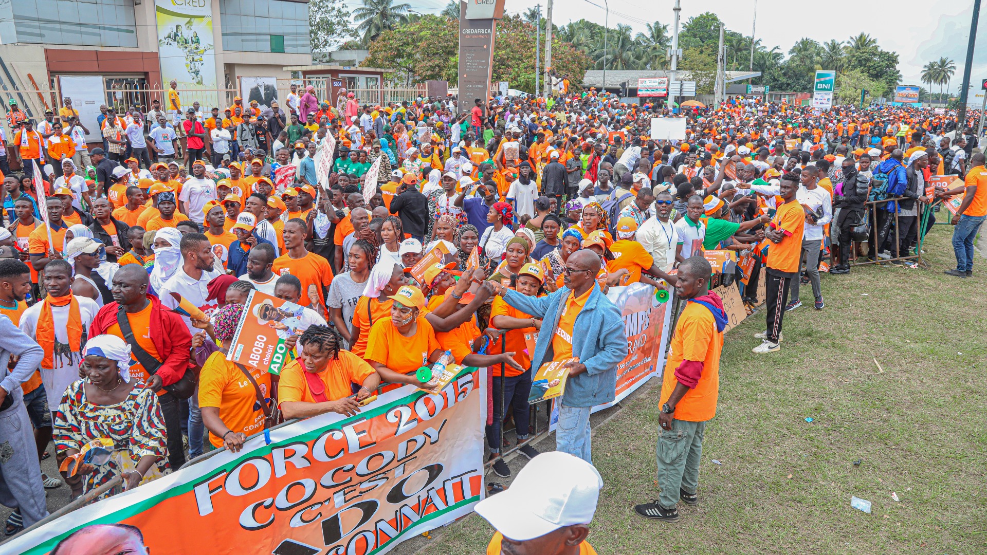 Dépot de Candidature du Président Alassane Ouattara pour l’élection présidentielle de 2025