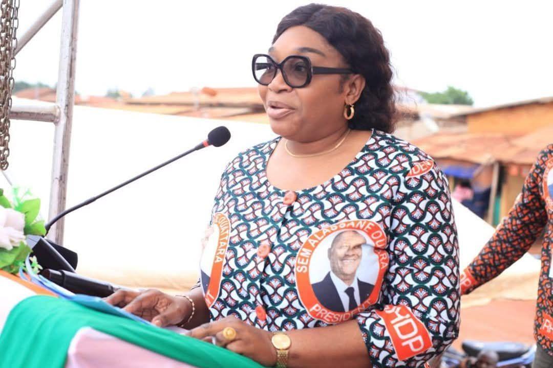 Daloa Ouest : Mobilisation et soutien massif à Alassane Ouattara lors de la rentrée politique du RHDP
