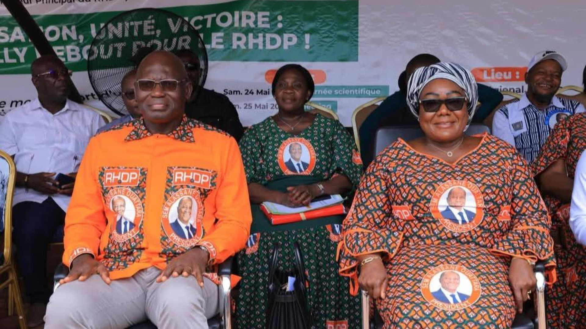 Candidat RHDP 2025 : le Cavally choisit Alassane Ouattara