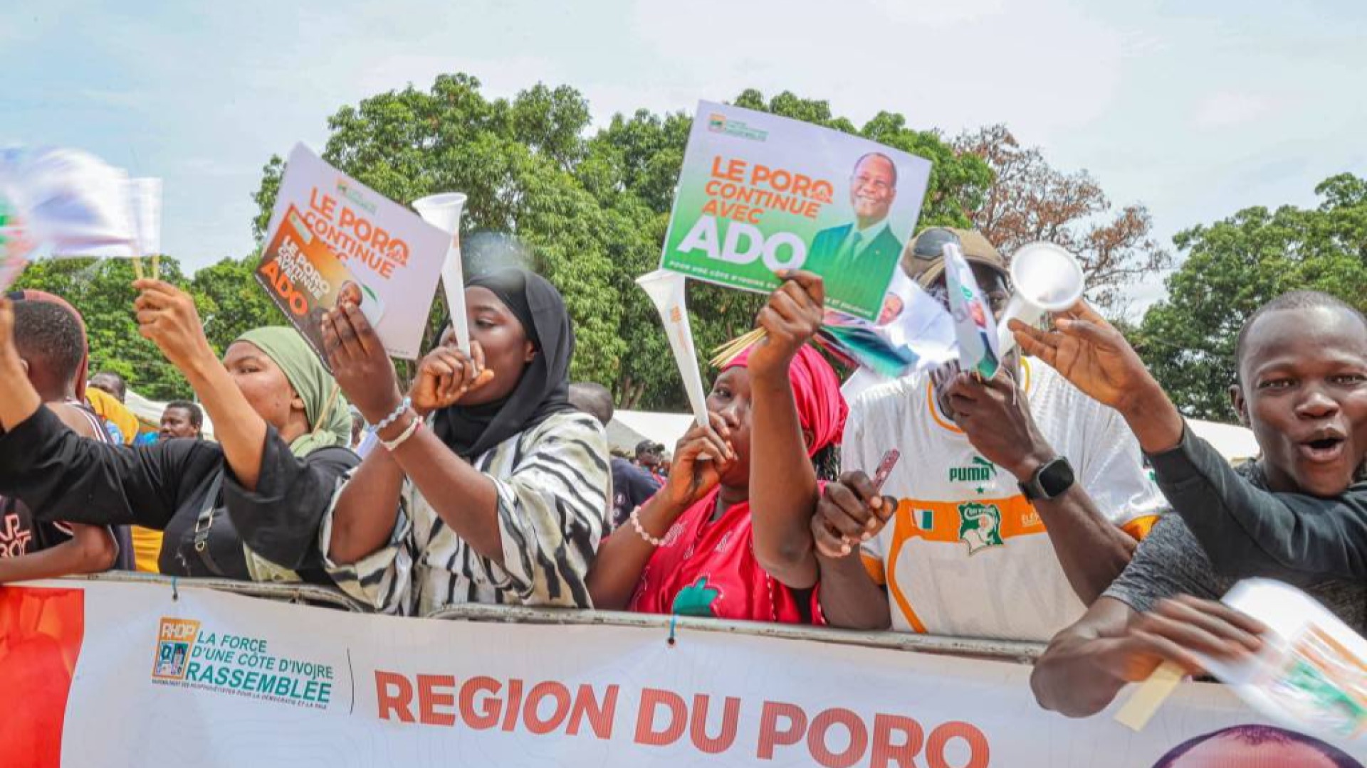 Poro : une mobilisation RHDP pour la victoire en 2025